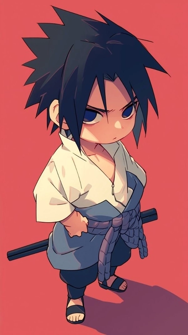 Sasuke chibi kawaii đậm chất Nhật Bản