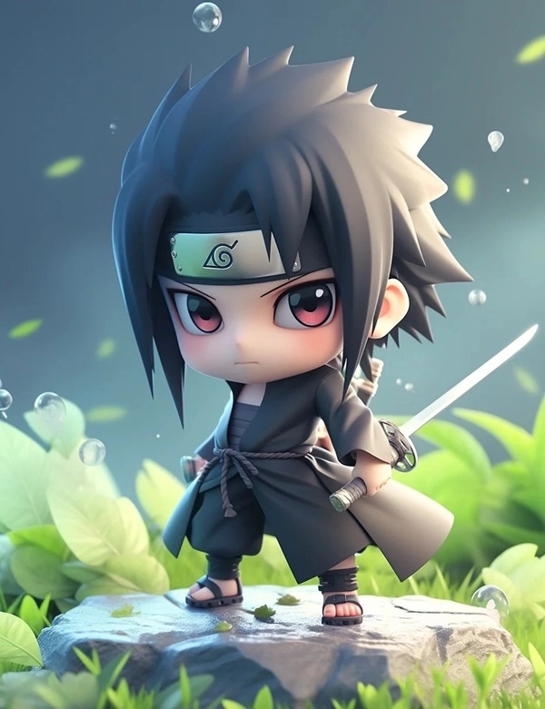 Uchiha Sasuke chibi ngầu không đối thủ