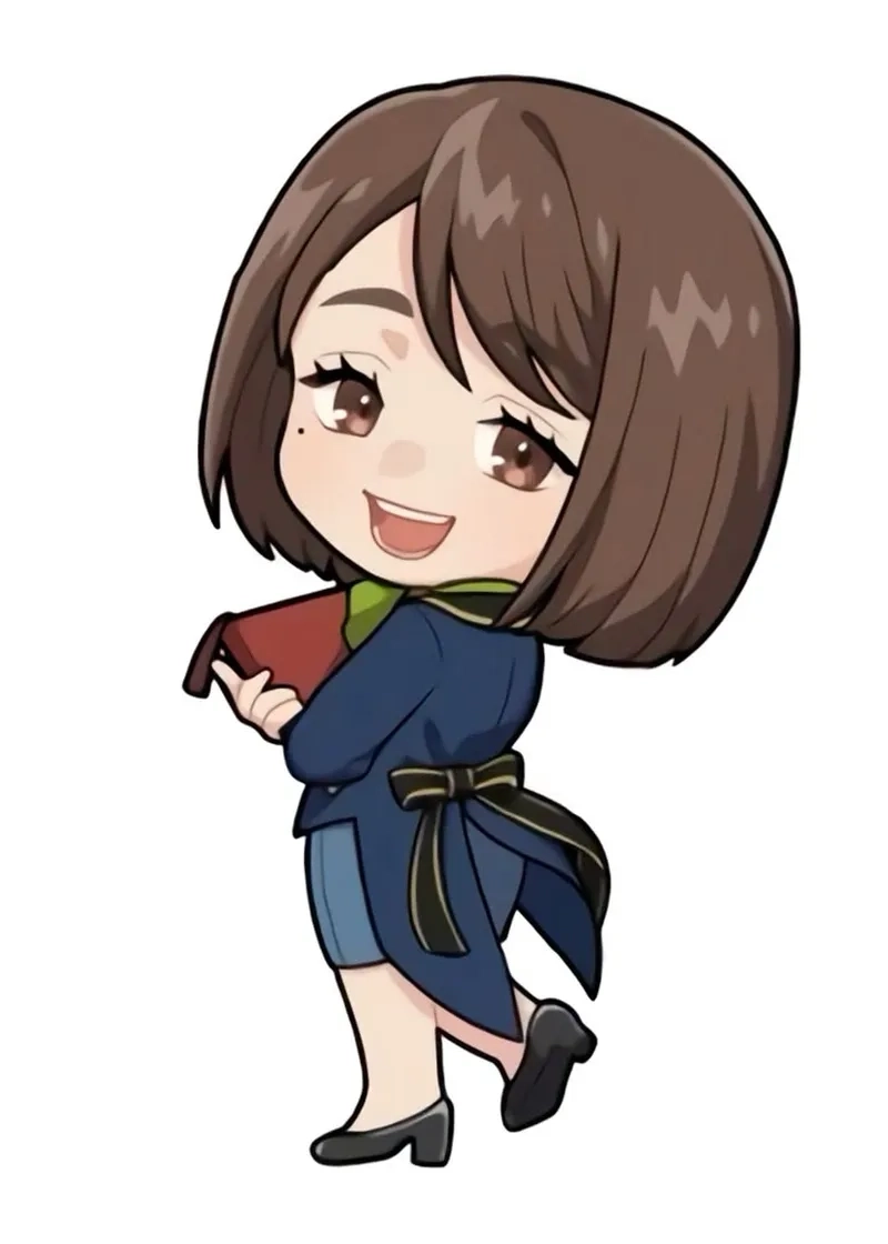 Cực kỳ đáng yêu với Shoko chibi JJK siêu dễ thương