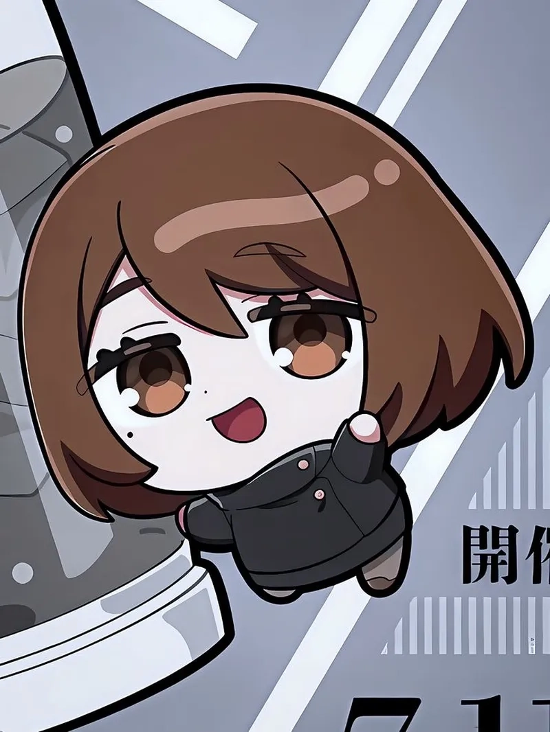 Bộ ảnh fanart Shoko Ieiri chibi đang hot rần rần