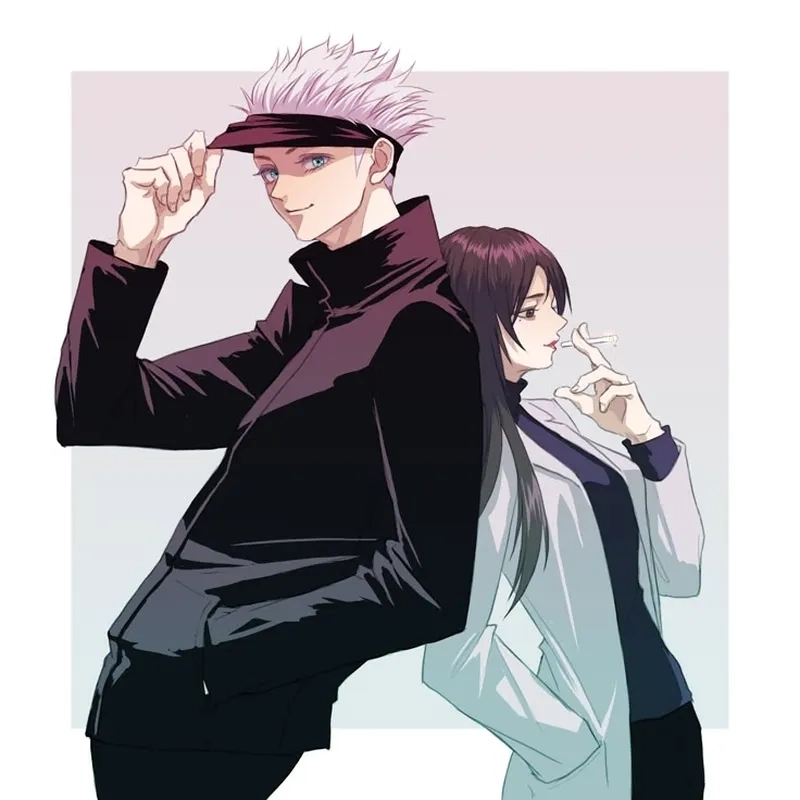 Ghim ngay bộ Shoko x Gojo fanart cực đẹp
