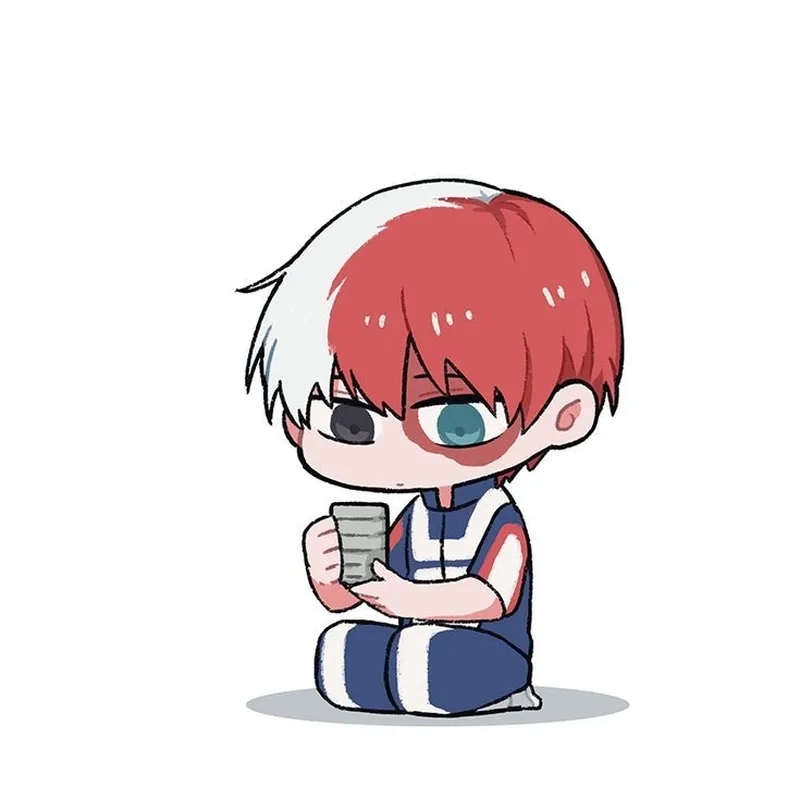 Những khung hình Shoto Todoroki chibi đốn tim fan