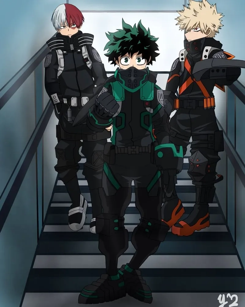 Ai là người mạnh nhất trong Bakugou x Deku x Shoto