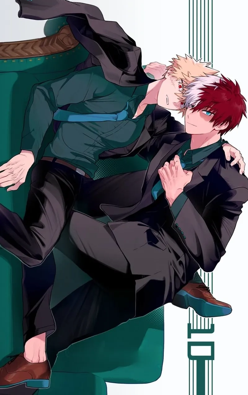 Bộ đôi băng lửa cực cuốn trong Shoto x Bakugou