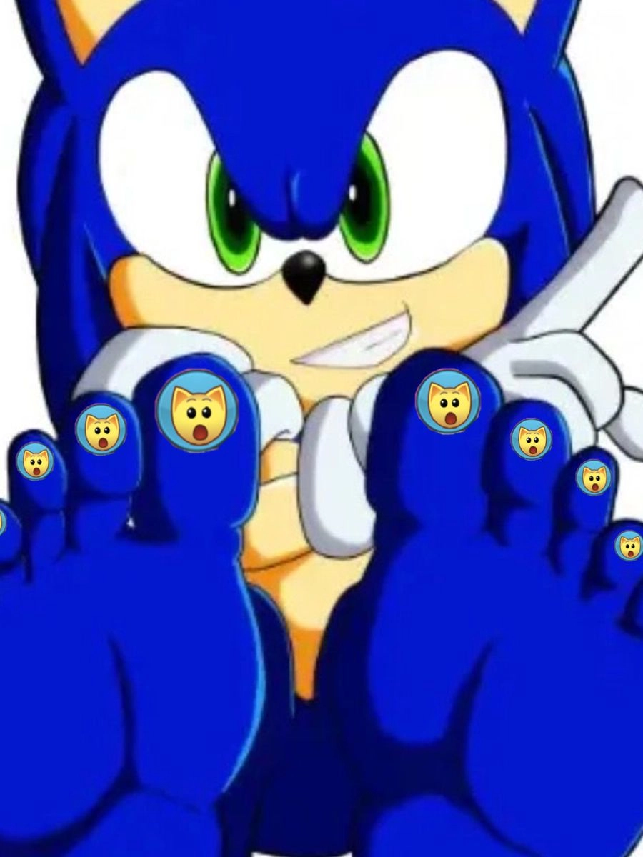 Meme sonic vuốt tóc chất như nước cất