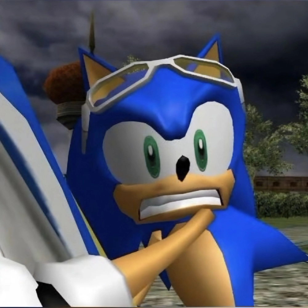 Black sonic meme khiến fan run rẩy