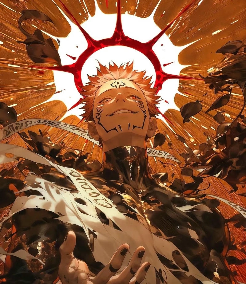 Sukuna 6 múi với cơ thể mạnh mẽ đầy nam tính