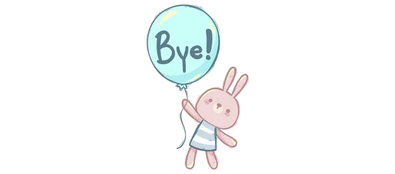 Ảnh tạm biệt khi chia tay một group chat