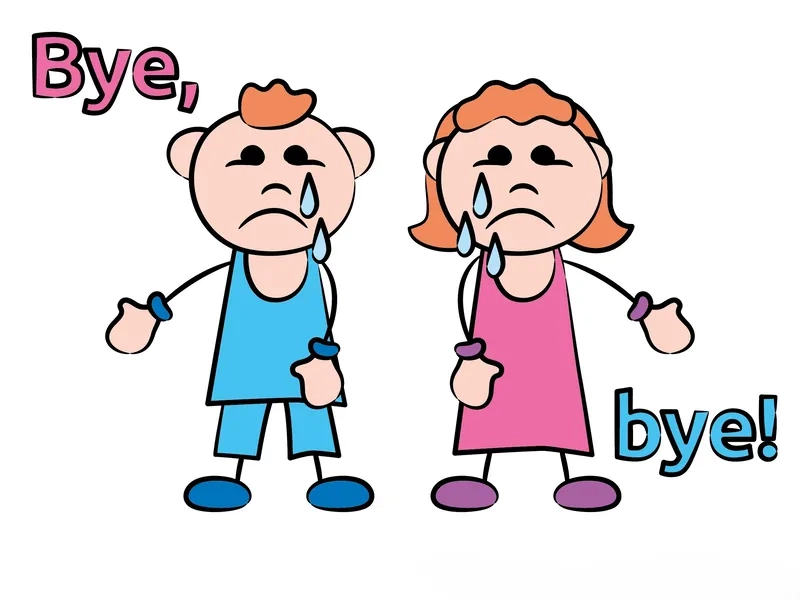 Hình ảnh tạm biệt như nói thay lời chưa nói