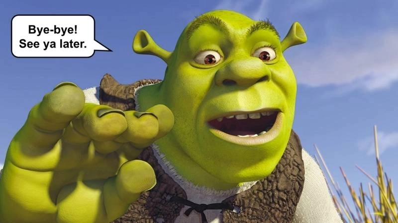 Meme tạm biệt buồn nhưng không muốn níu kéo
