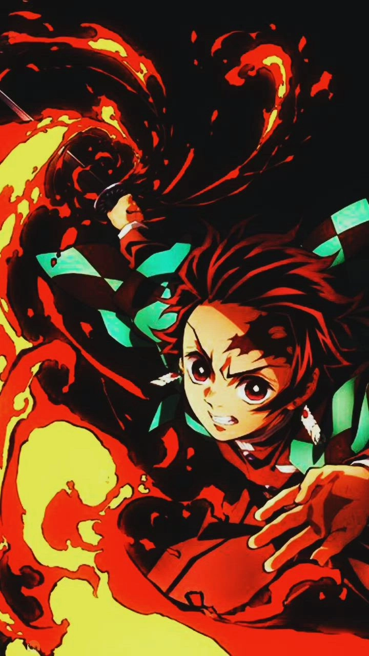 Tanjiro 5th form chiêu thức mạnh mẽ bùng nổ