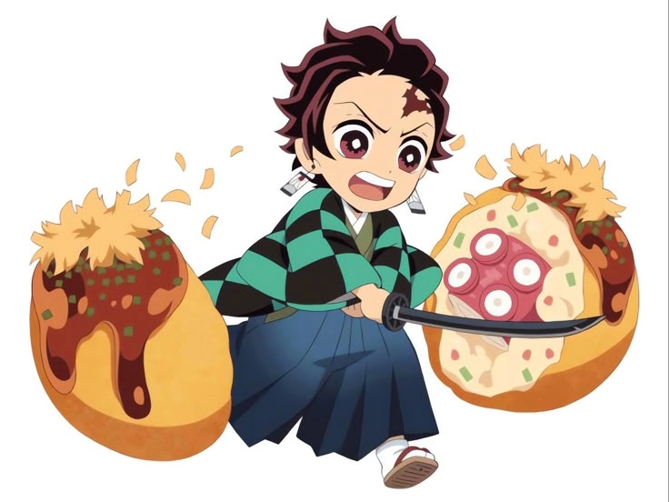 Avatar react to Tanjiro cảm xúc bất ngờ