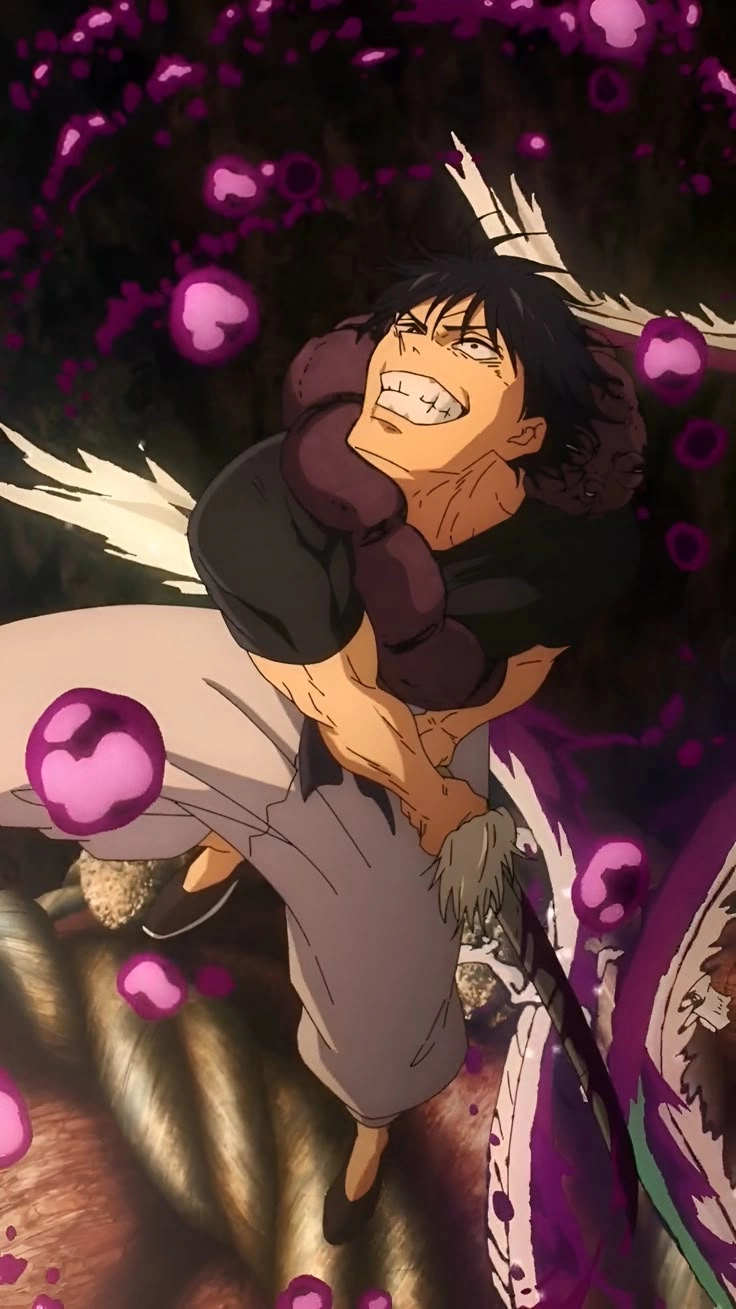 Toji edit nổi bật với hiệu ứng đậm chất anime hành động