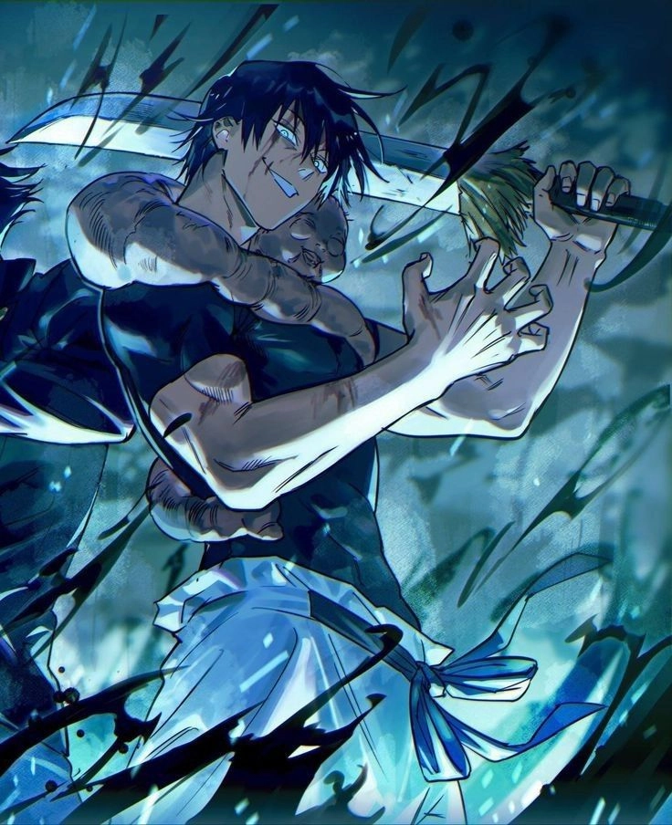 Vũ khí của Toji là thanh kiếm bị phong ấn nguy hiểm chết người