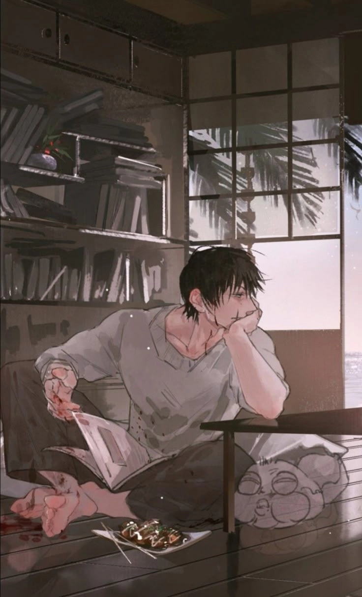 Toji hair với mái tóc rối thể hiện sự hoang dại và nổi loạn