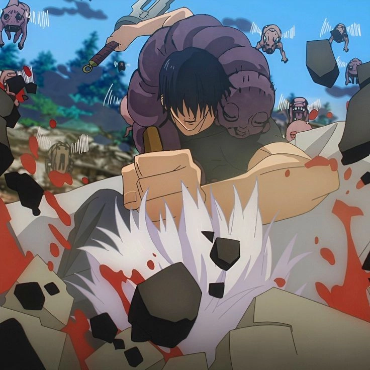 Meme Toji pha trộn giữa sát thủ và chất hài rất duyên