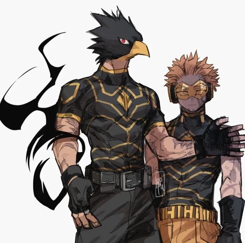 Hawks Tokoyami sự kết hợp hoàn hảo