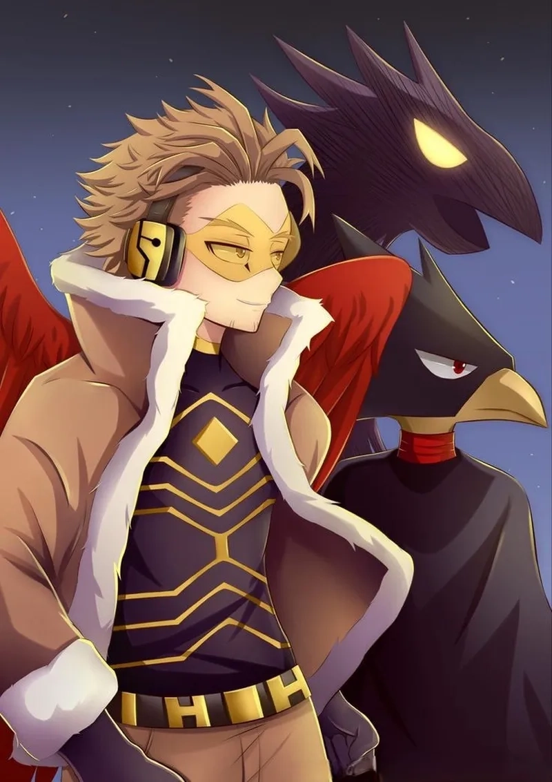 MHA Hawks x Tokoyami những khoảnh khắc đáng giá