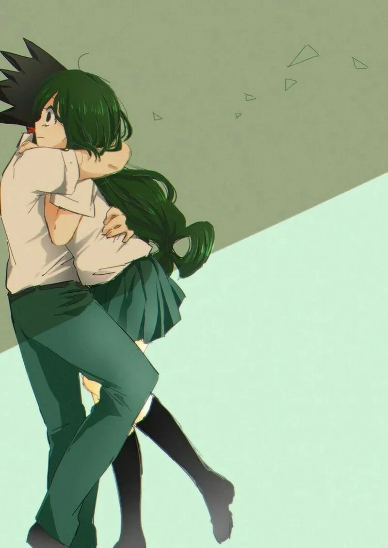 Tsuyu x Tokoyami tương tác thú vị