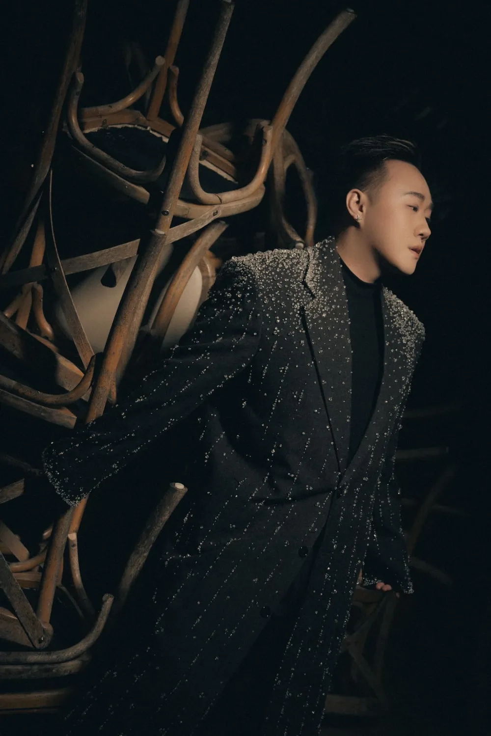 Dấu mưa rơi trên từng giai điệu Trung Quân Idol dấu mưa