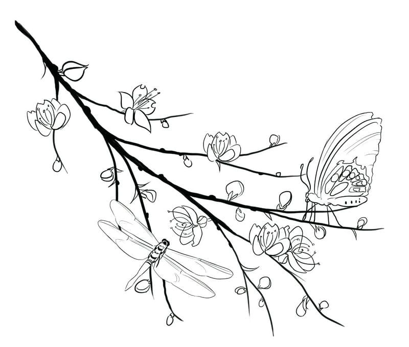 Tranh tô màu những bông hoa thật đẹp ngộ nghĩnh