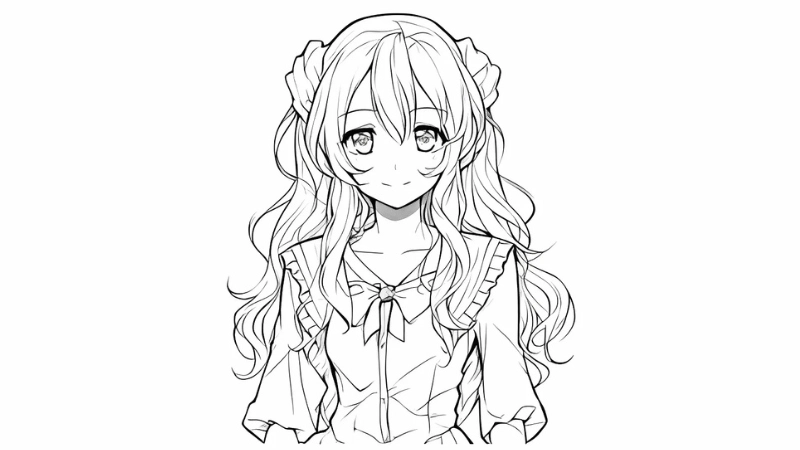 Chibi cute dễ vẽ dành cho bé mới tập tô