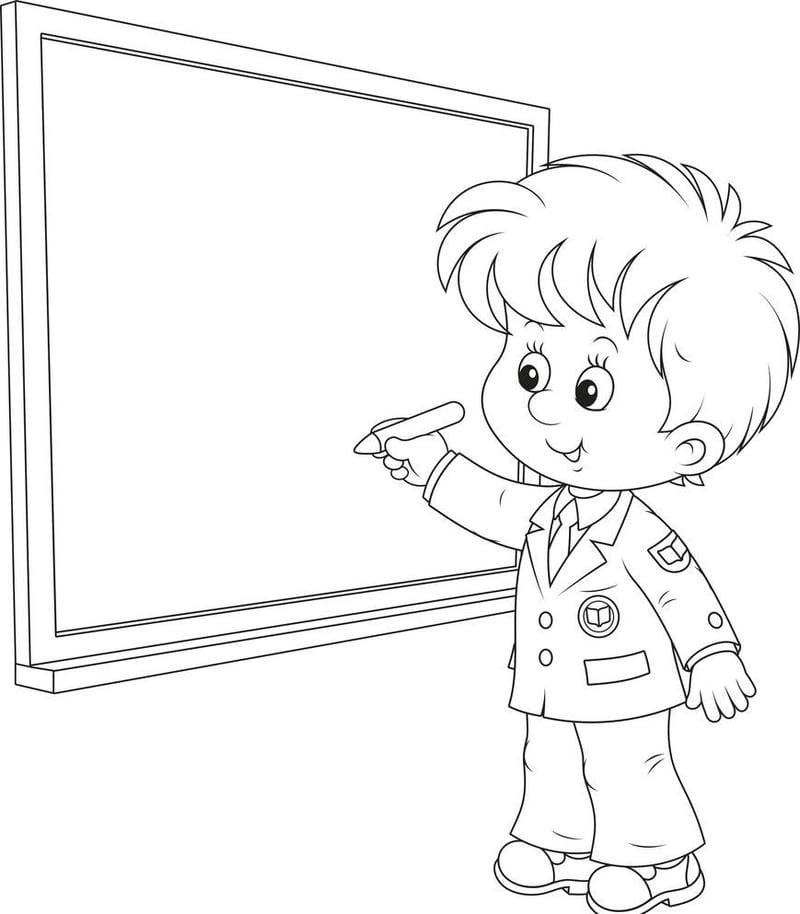 Tranh to mau chu de ban than luyện nét cơ bản