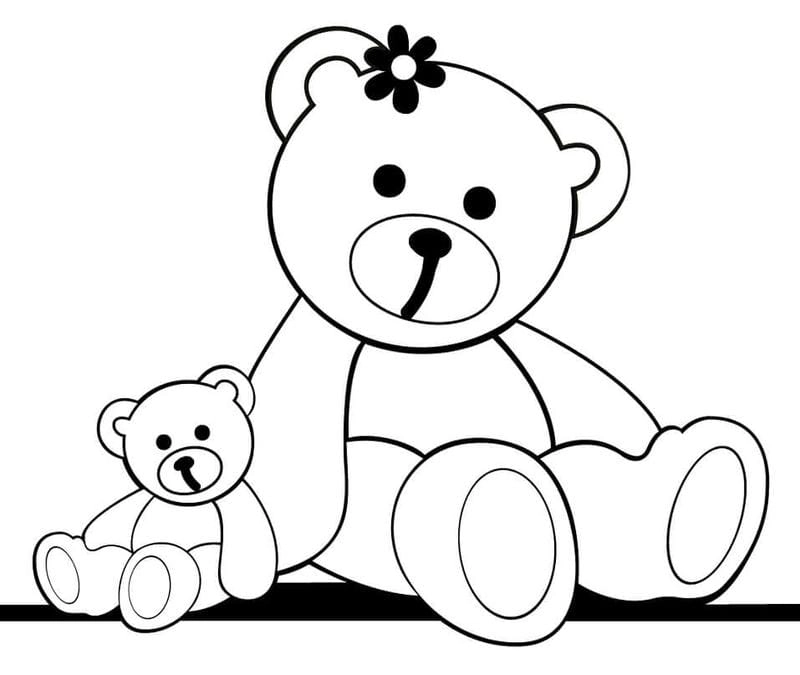 Con gấu trúc tô màu cho bé sáng tạo màu sắc