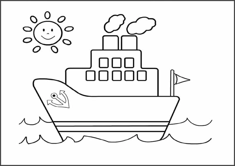 Tô màu giao thông đường bộ giúp bé học tốt