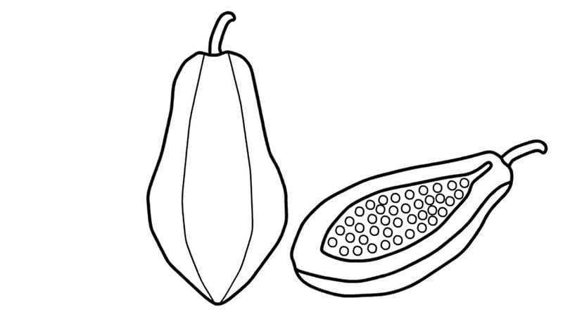 Bé tập tô màu rau củ quả giúp phát triển tư duy