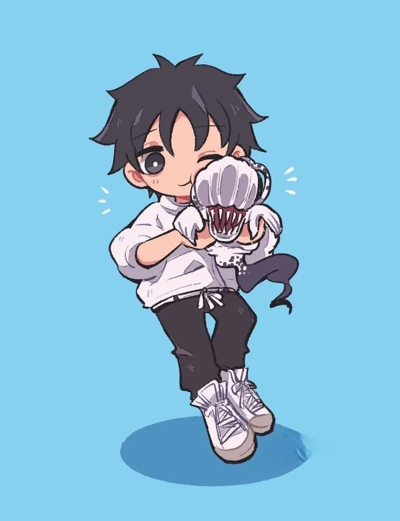 Bộ ảnh Yuta chibi dễ thương hết nấc