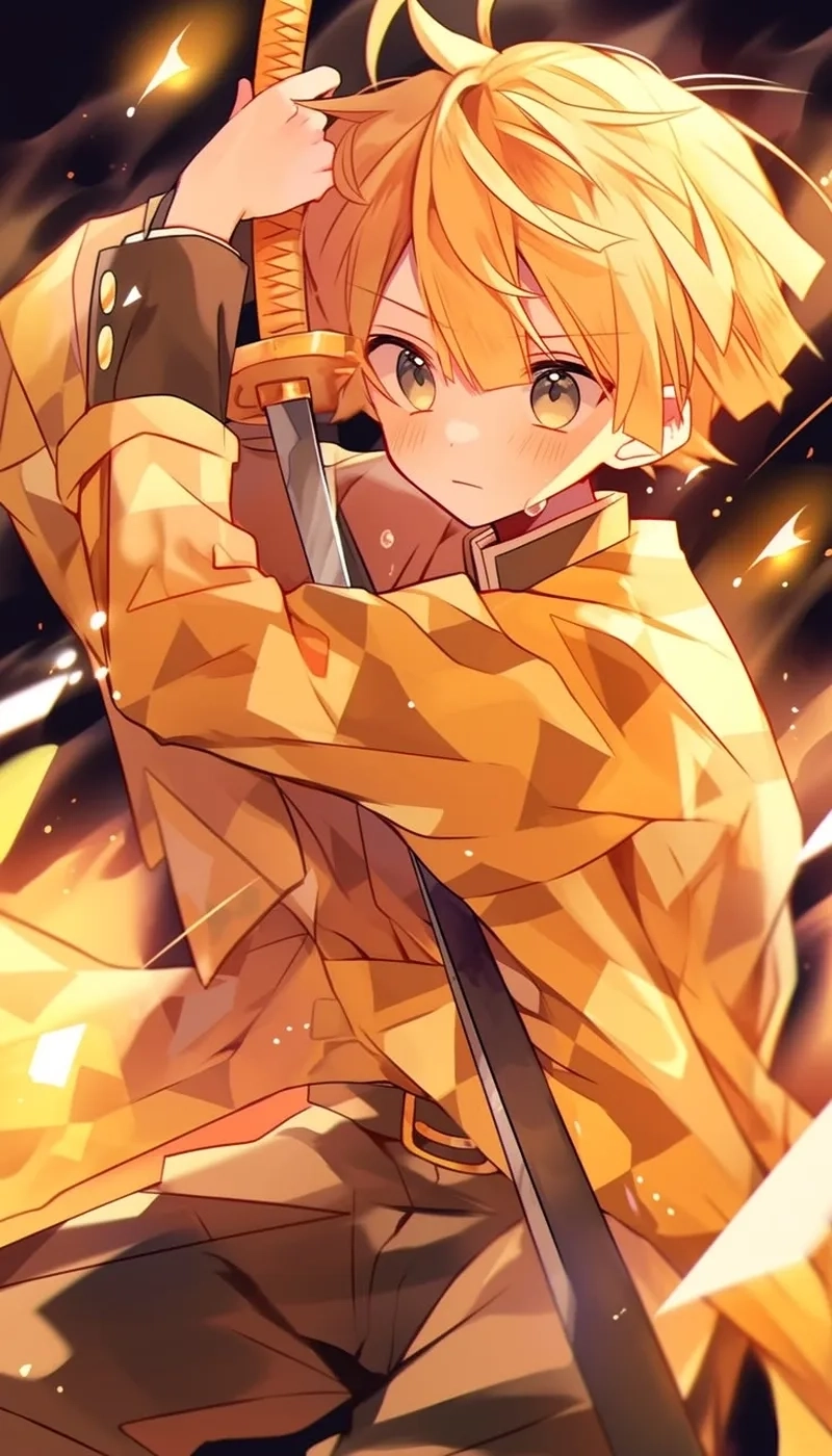 Hình tượng cảm xúc từ Agatsuma Zenitsu