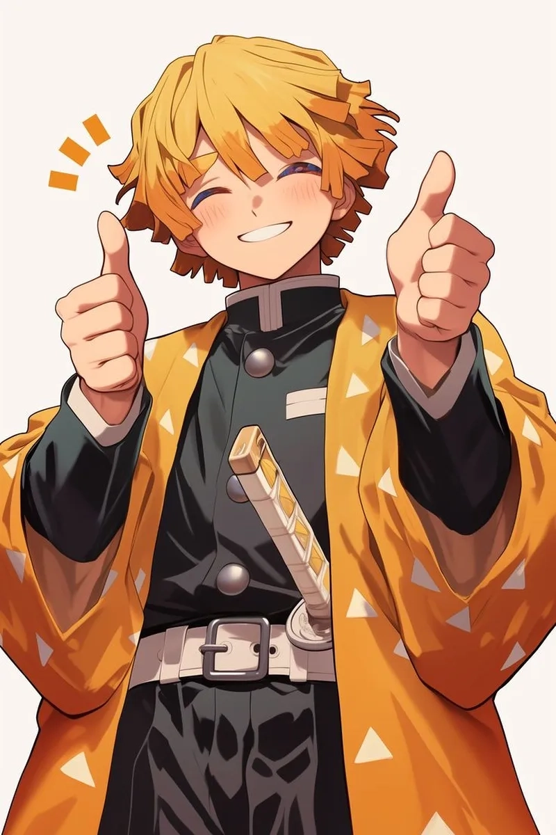 Sức mạnh bộc phát từ Zenitsu Demon Slayer