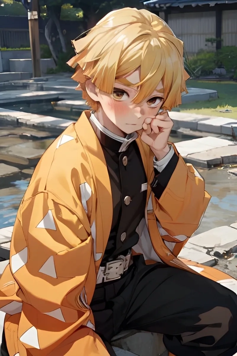 Hình ảnh chất lượng từ hình Zenitsu ngầu