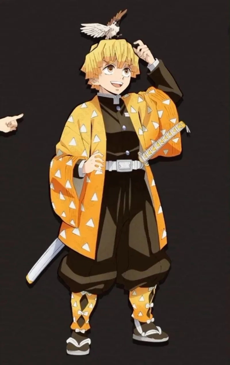 Khí chất đỉnh cao từ Zenitsu Agatsuma ngầu