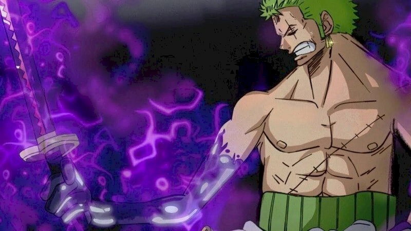 Hình nền điện thoại Zoro ngầu tỏa ra khí thế bất bại