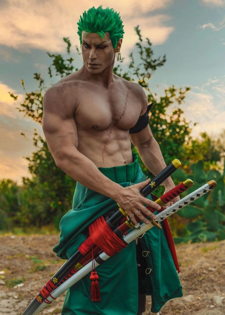 Hình nền điện thoại Zoro chuẩn visual chiến binh bóng tối