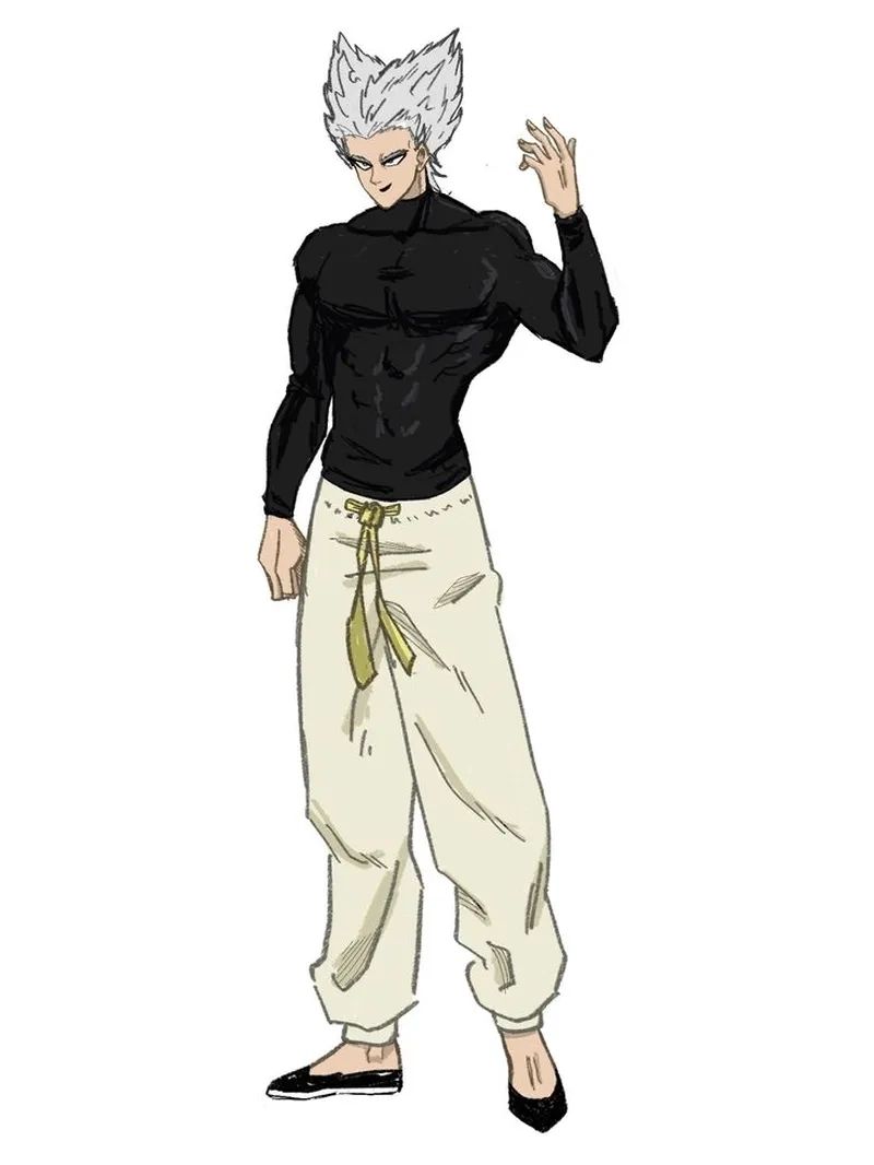 Hình thể săn chắc đầy cuốn hút của Garou body