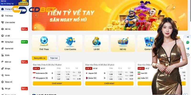 Giới thiệu thông tin tổng quan về nhà cái CDBET