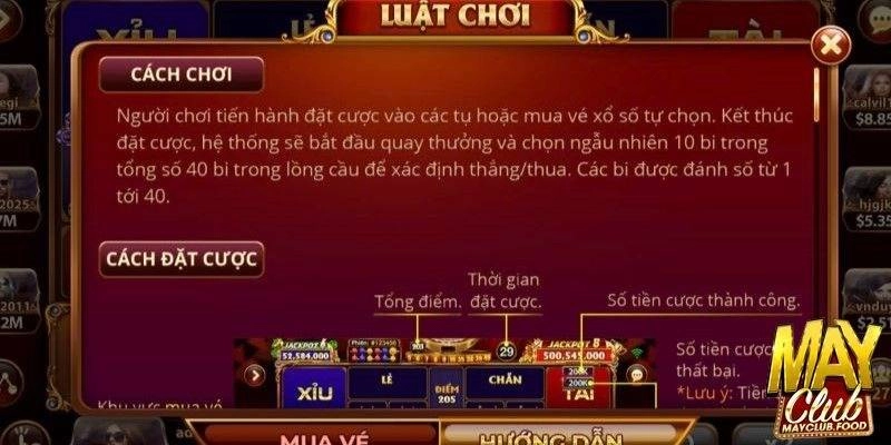 Nạp rút tiền nhanh chóng tại nhà cái Mayclub.