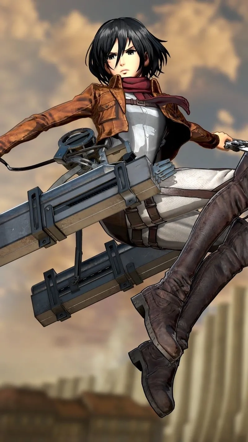 Vẻ đẹp lạnh lùng khó cưỡng của attack on titan mikasa ackerman