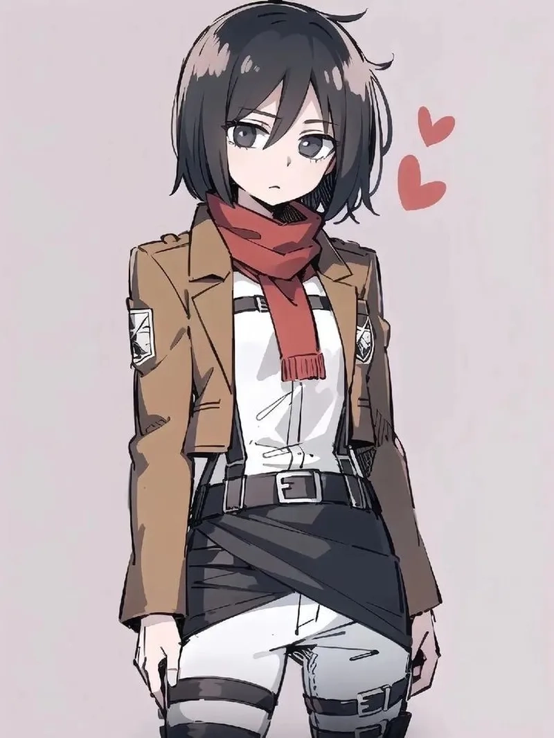 Cuốn hút từ ánh nhìn đầu tiên với mikasa anime