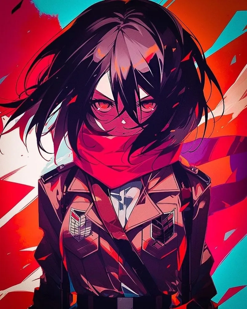 Bộ truyện gây sốt với nhân vật mikasa manga