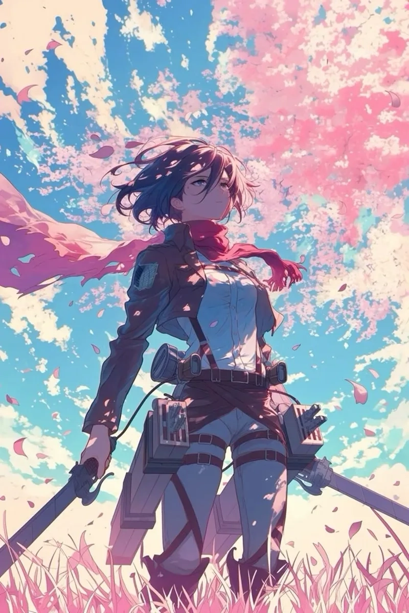 Bộ sưu tập hình nền cực ngầu mikasa ackerman