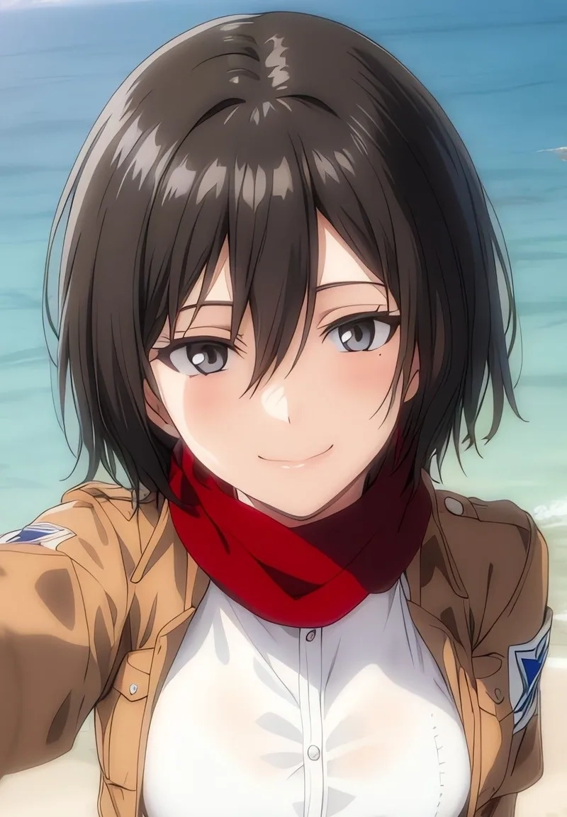 Thế giới anime rực rỡ với attack on titan mikasa ackerman