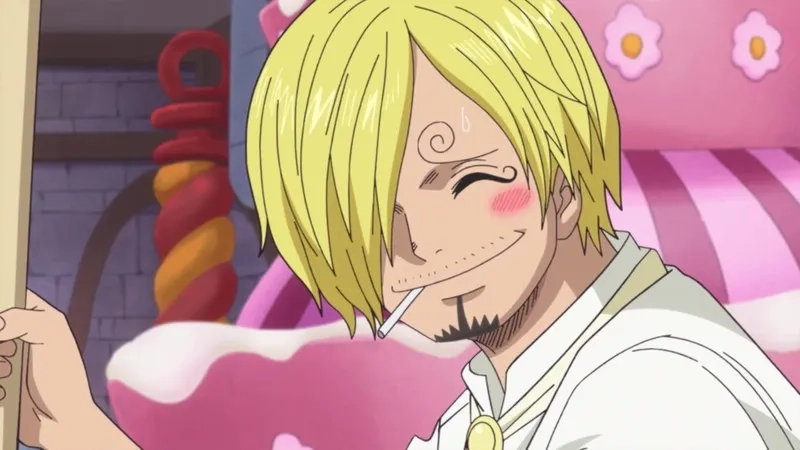 Bộ ảnh dễ thương về Sanji cute khiến fan tan chảy