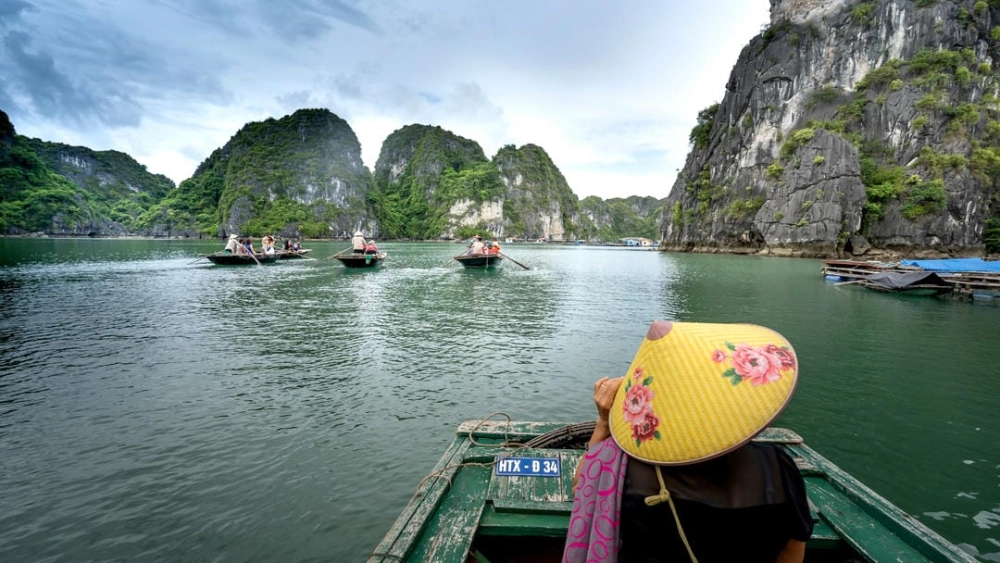 Vẻ đẹp phong cảnh Hà Giang mùa lúa chín