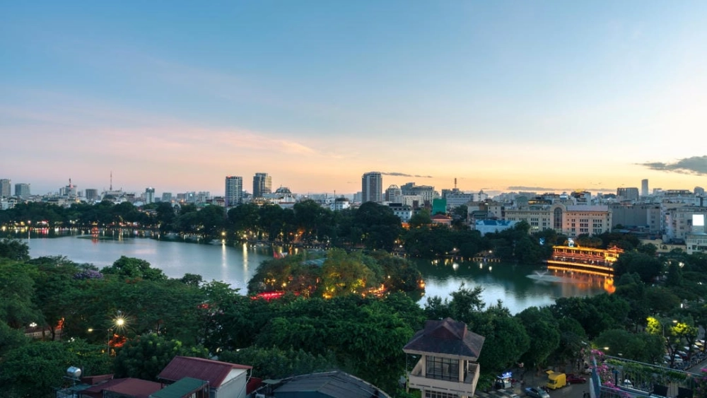 Góc chụp cảnh hồ gươm đẹp nhất