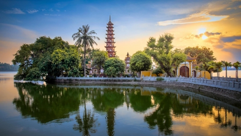Phong cảnh Phú Quốc nhìn từ trên cao