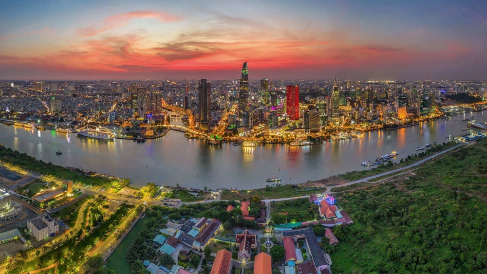 Cảm hứng vẽ tranh phong cảnh thành phố Hồ Chí Minh